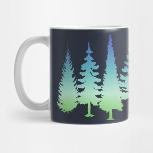 Authentic Conifer Trees Novelty Streetwear Mug